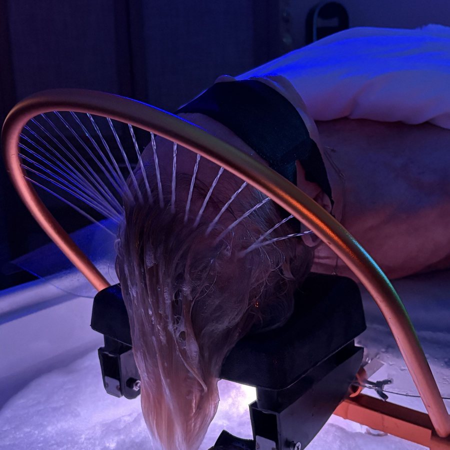 Relaxing spa treatment at Serene Head Spa